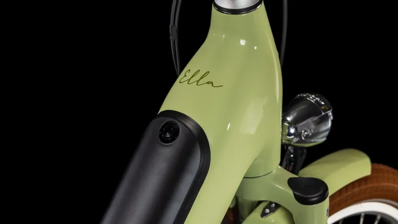 Cube Ella Hybrid 500 Electric Bike in Green-1